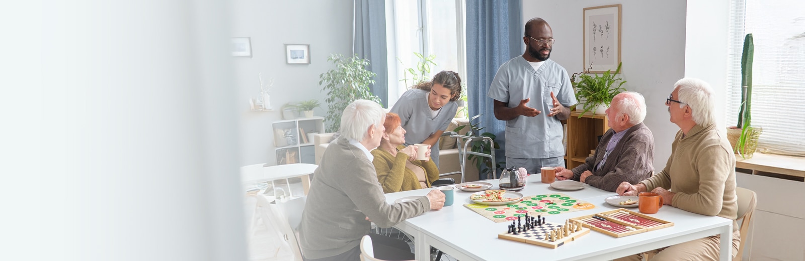 Speech-Language Pathologists (SLPs) help seniors regain the ability to speak clearly, process information, and safely swallow food and liquids.
