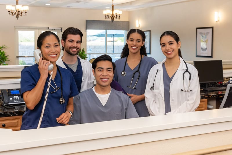 South Creek Post Acute specializes in speech pathology to help seniors regain the ability to speak clearly, process information, and safely swallow food and liquids to prevent complications like pneumonia.